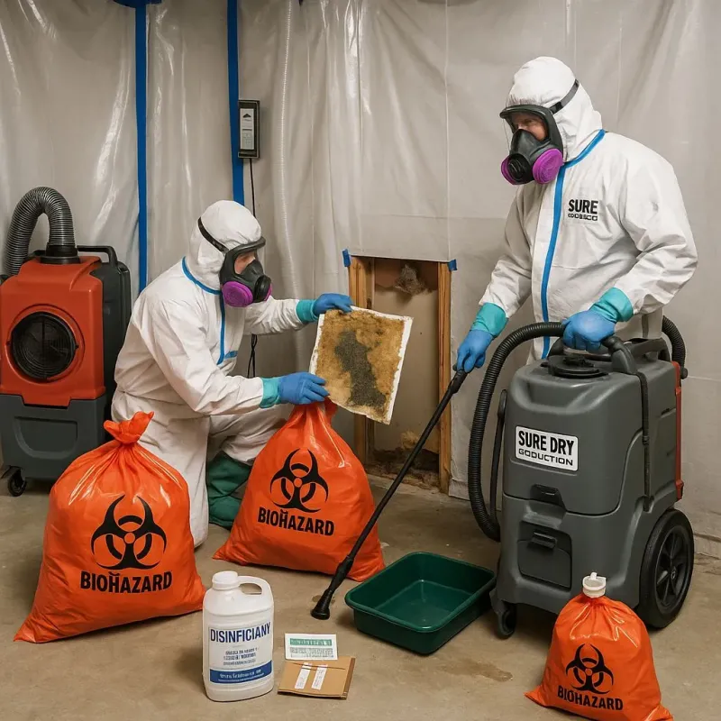 Contaminated Water Handling Protocols process in Sayre, PA