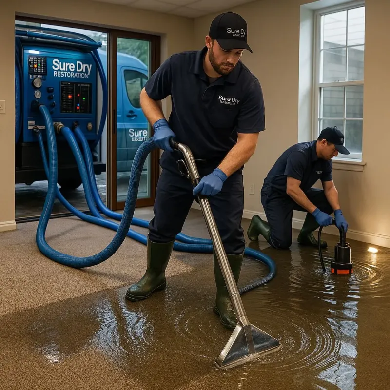 Water Extraction and Removal process in Sayre, PA